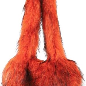 Women Faux Fur Shoulder Bag